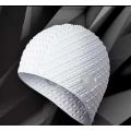 Гибкие водонепроницаемые силиконовые плавательные шапки Силиконовая плавательная крышка