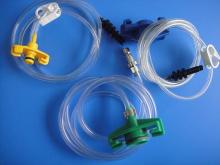 high precision adhensive plastic dispensing syringe adapter/dispenser barrel adapter