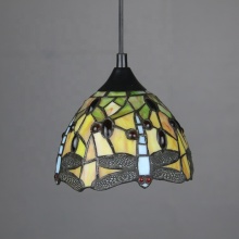 Tiffany Style Dragonfly LED Chandelier Lamp