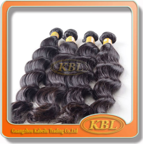 KBL peruvian body wave hair 6a soft dread hair piece