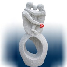 marble abstract figure sculpture,stone abstract family statue