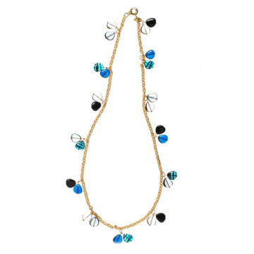 Long Gold Chain Necklace 1205-WW