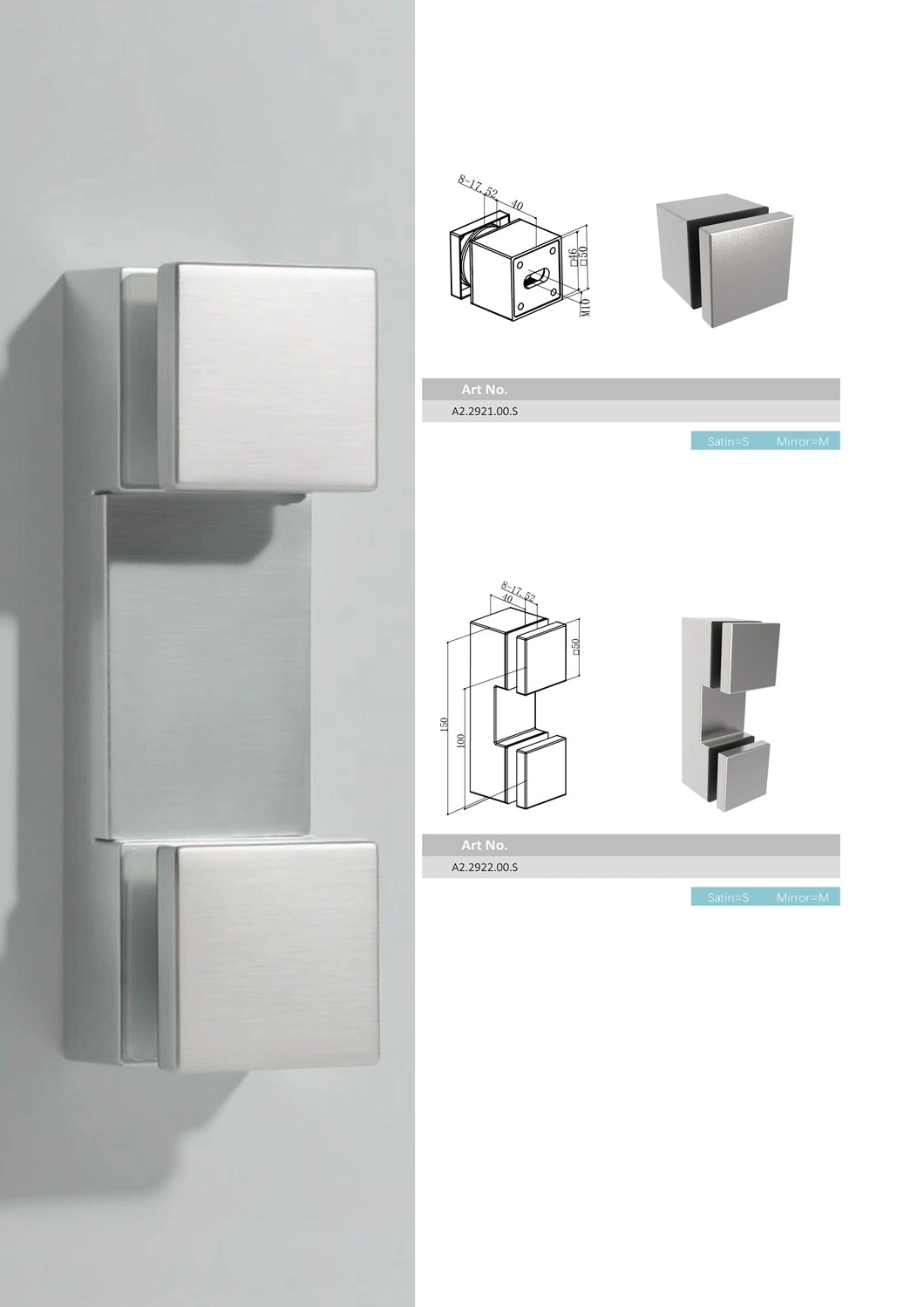 Peças de escada de aço inoxidável Inox de fábrica para sistema de corrimão