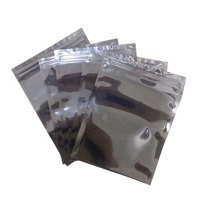 Anti Static Shielding Bags with Zipper for Packaging Electronic Components