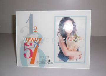 Promotional Photo Frame With Metal Stand 