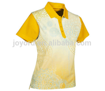 Print strippe women golf apparel