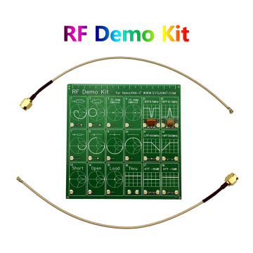 RF demonstration kit for vector network analyzer