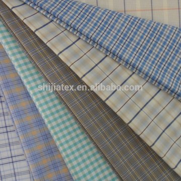 T/C yarn dyed check shirting fabric soft handfeeling fabric