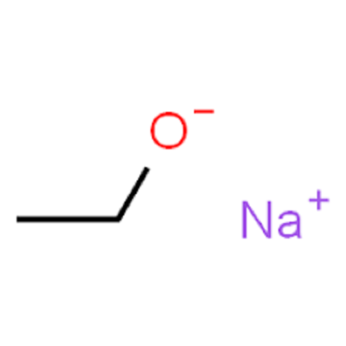 estrutura de Lewis de etóxido de sódio