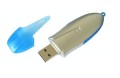 कस्टम लोगो प्लास्टिक USB फ्लैश कम कीमत के साथ छड़ी