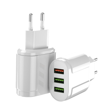 28W หลายพอร์ตเครื่องชาร์จ USB Wall Adapter