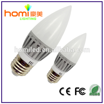 5W E27 domestic candle bulb led light