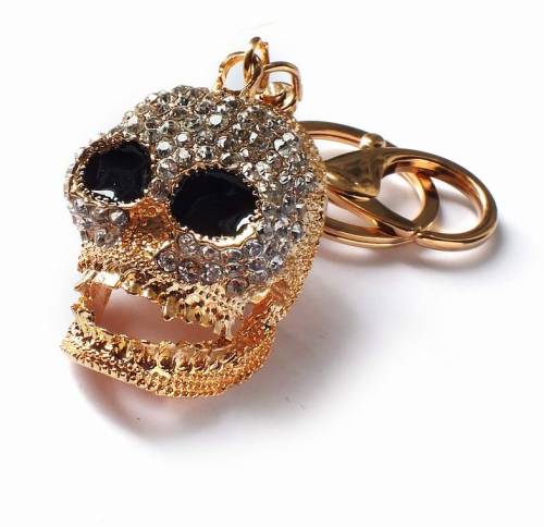 Diamond Cool Skull Key Ring (K796)