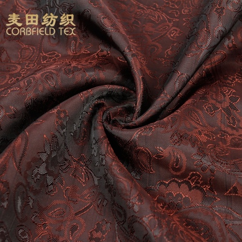 beau tissu de dobby 100% polyester de marque célèbre