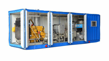 High Pressure Injection Skid Pumping Unit