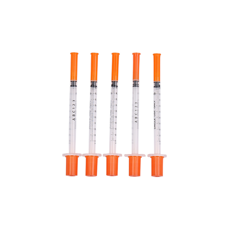 WEGO Medical CE Precisely Graduated 0.5ml Disposable syringes Insuline Syringe 1 ml