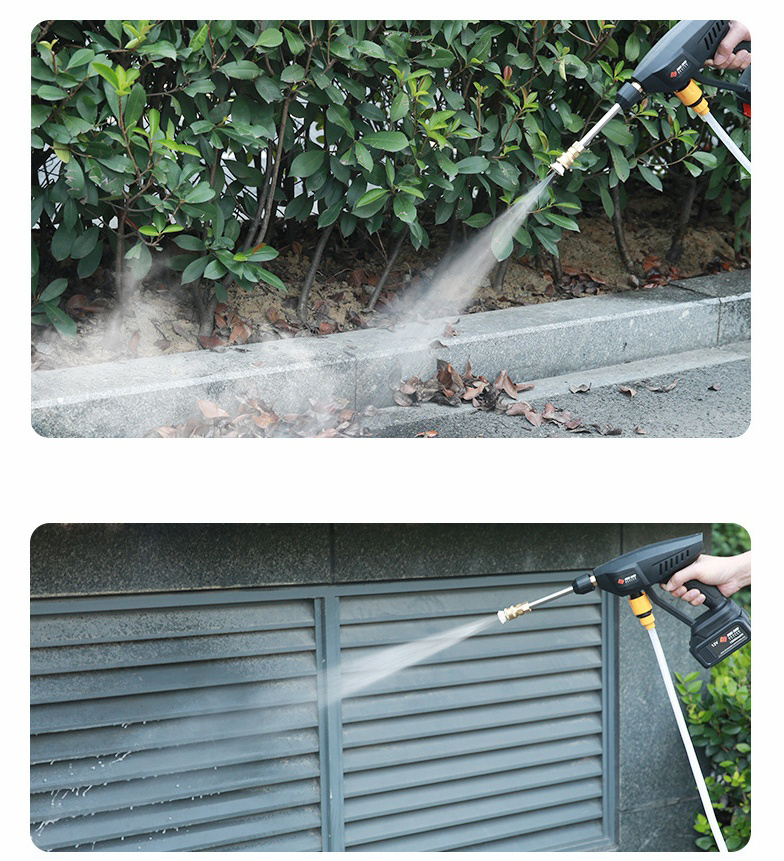 Household High Pressure Car Washer Wireless Car Washing Water Gun Lithium Battery Wireless Car Washing Machine