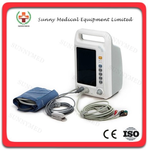 SY-C003 7 inch Medical heart rate monitor portable patient monitor price