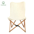 Outdoor Portable Lightweight Folding Wooden Camping Chair