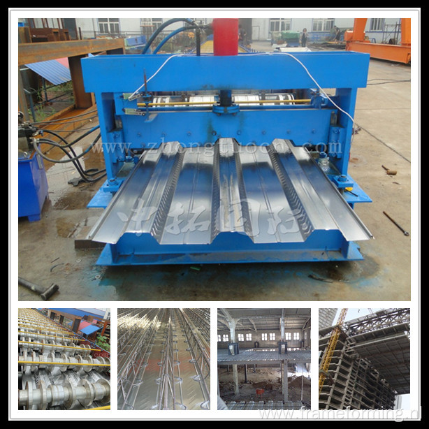 ZT-003-18 Metal Floor Deck Sheet Roll Forming Machine