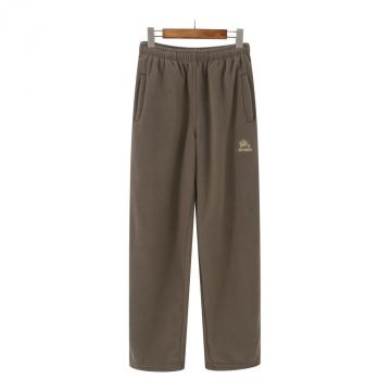 Pantaloni da donna in micro pile elastico in vita