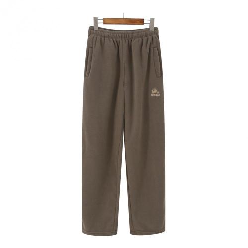 Pantaloni da donna in micro pile elastico in vita