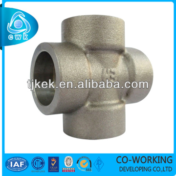 Carbon steel 4-way cross pipe fitting