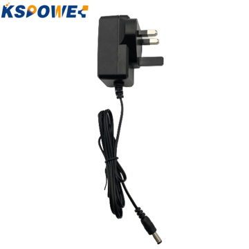 12.6V 1500mA UK Plug Power Adapter Battery Charger