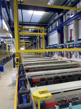 Automatic metal production line plating Ni nickel