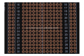 FR-4 Saiz Elektronik Universal: 94*64cm PCB Papan Roti