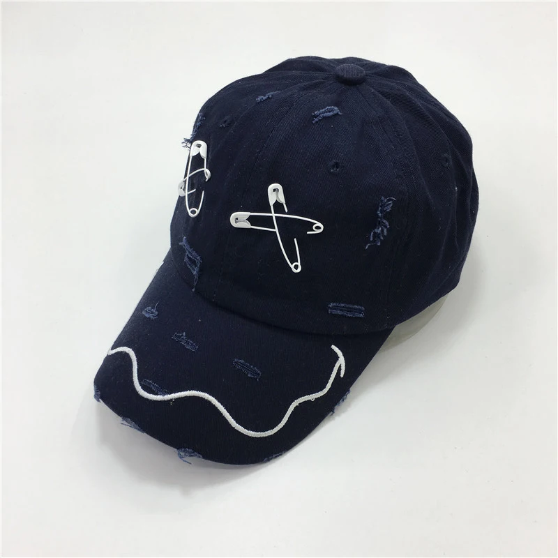 Tide Pin Hole Baseball Cap Outdoor Outing Men and Women Caps Wholesale