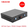 1000W High Power 48 Ports Type-C Charger