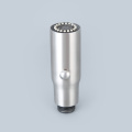 Brushed stainless steel kitchen shower nozzles