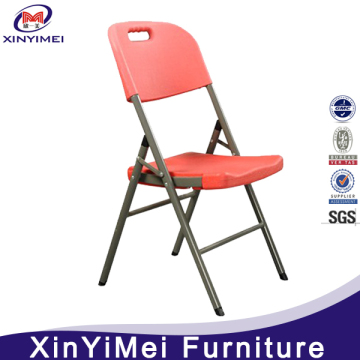 Outdoor Armless Used Elegant White Folding Plastic Chair