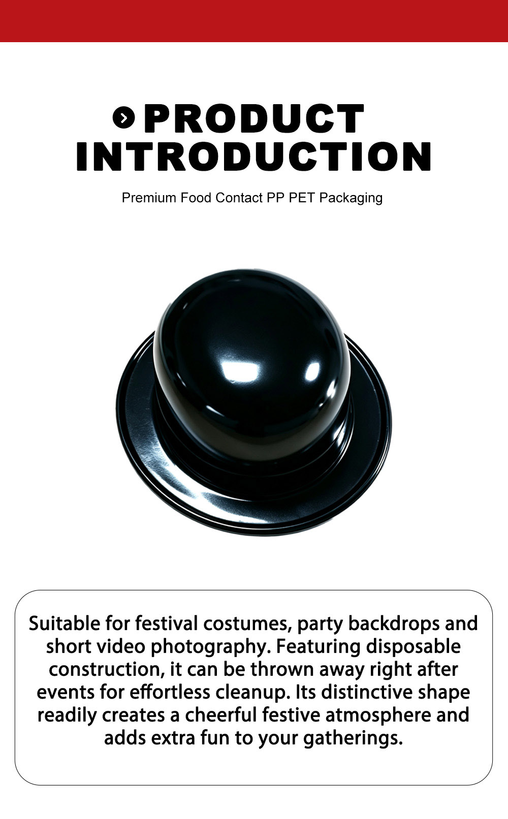Одноразовые шапки для Хэллоуина X Disposable Halloween Party Hats X