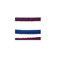 double braided outdoor rock safety climbing safety rope