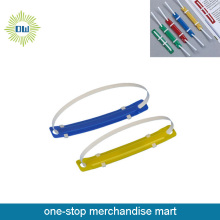 Plastic paper fasteners