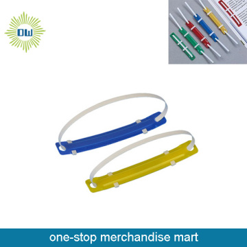 Plastic paper fasteners