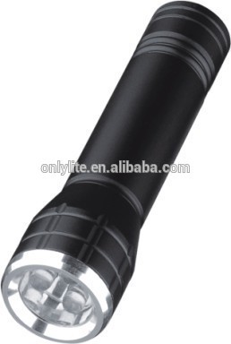 Waterproof 8 LED aluminum flashlight