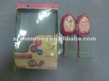 Customized clear plastic packing box