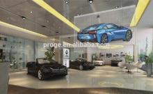 high bright video advertising lightweight trasparent led display