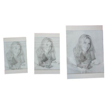 Mini aluminum photo frame