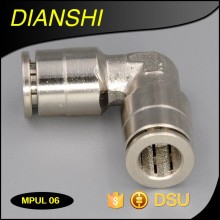China supplier 90 degree elbow brass elbow pneumatic quick fittings