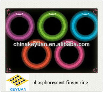 Hot-selling phosphorescent finger ring
