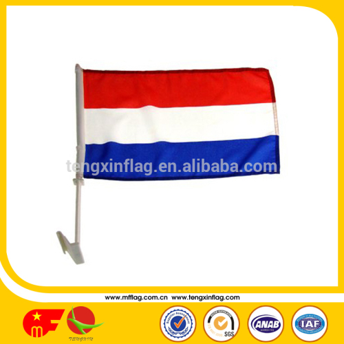 Hot promotion gift 30x45cm polyester car window flag