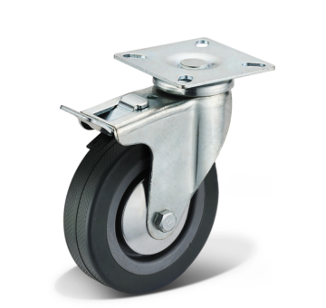 Fixable TPR Wheeled Casters