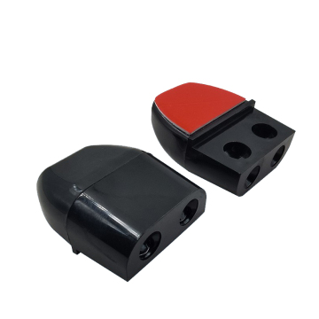 2pcs Black Deer Warning Whistle Device: Car Accessories for Animal Safety and Horn Repellent Alert