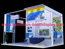 Exhibition Booth Displays With Graphic , Truss Trade Show D