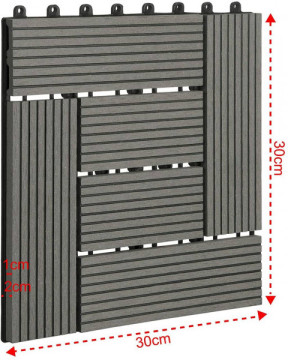 WPC Decking Tiles Classic