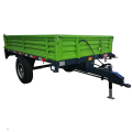 Tractor transporter hydraulic dump tipping farm trailer